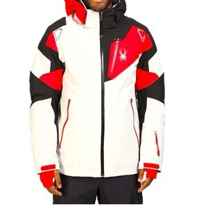 Spyder Mens Leader Jacket Ski Jacket size medium